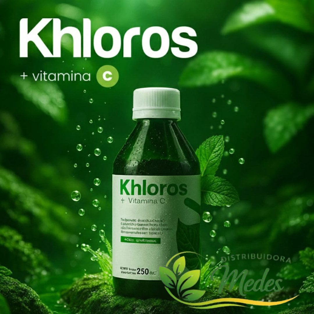 Khloros + Vitamina C (sabor menta) - Imagen 2