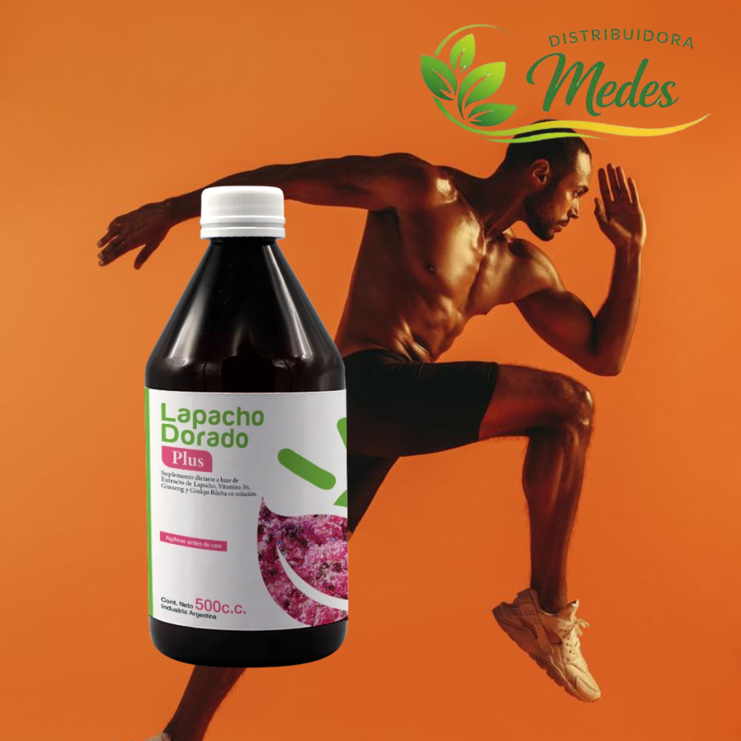 Lapacho Dorado Plus + Vit.B6 Ginseng y Ginkgo - Imagen 2