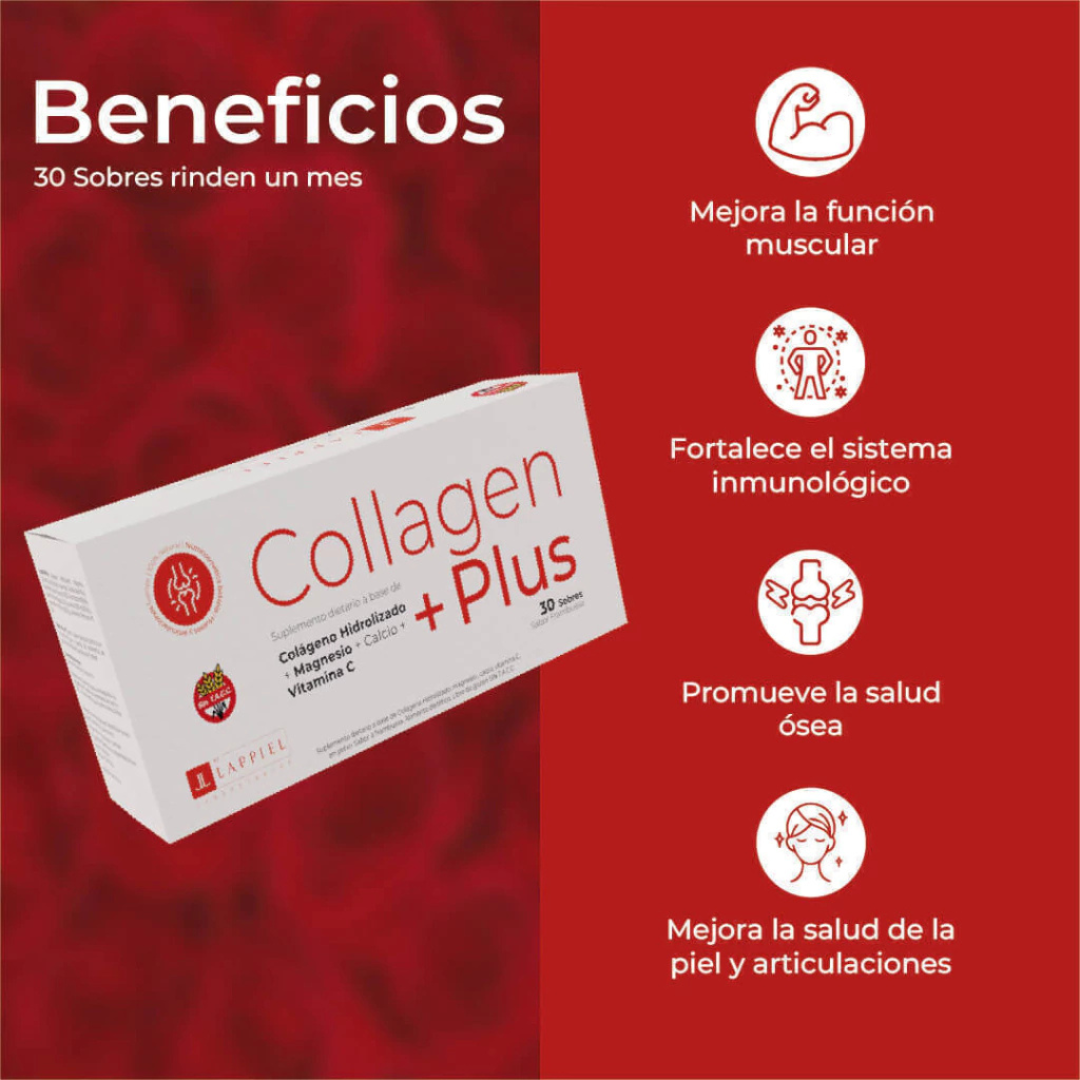 Collagen +Plus Huesos fuertes - Imagen 3