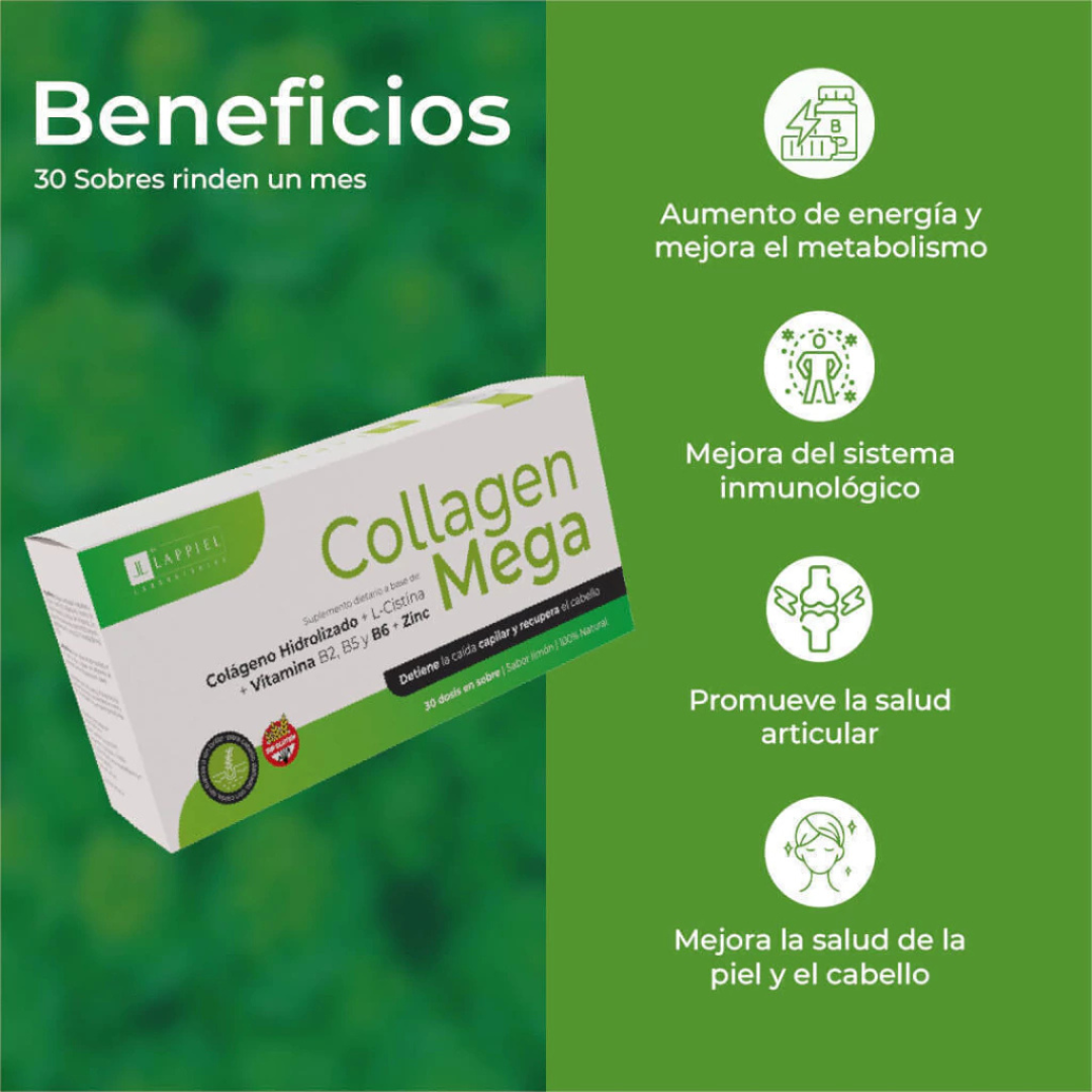 Collagen Mega (salud capilar) - Imagen 2